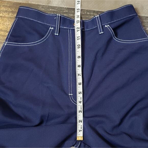 Vintage Lane Bryant Blue High Rise Slacks, 28x33.5 - Picture 7 of 8